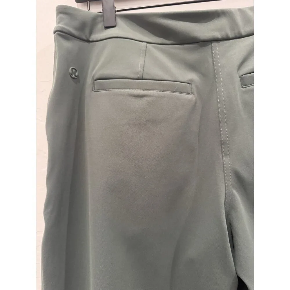 Lululemon Tapered-Leg Mid-Rise Crop 25" *Luxtreme Dark Forest Size Medium - Picture 15 of 16